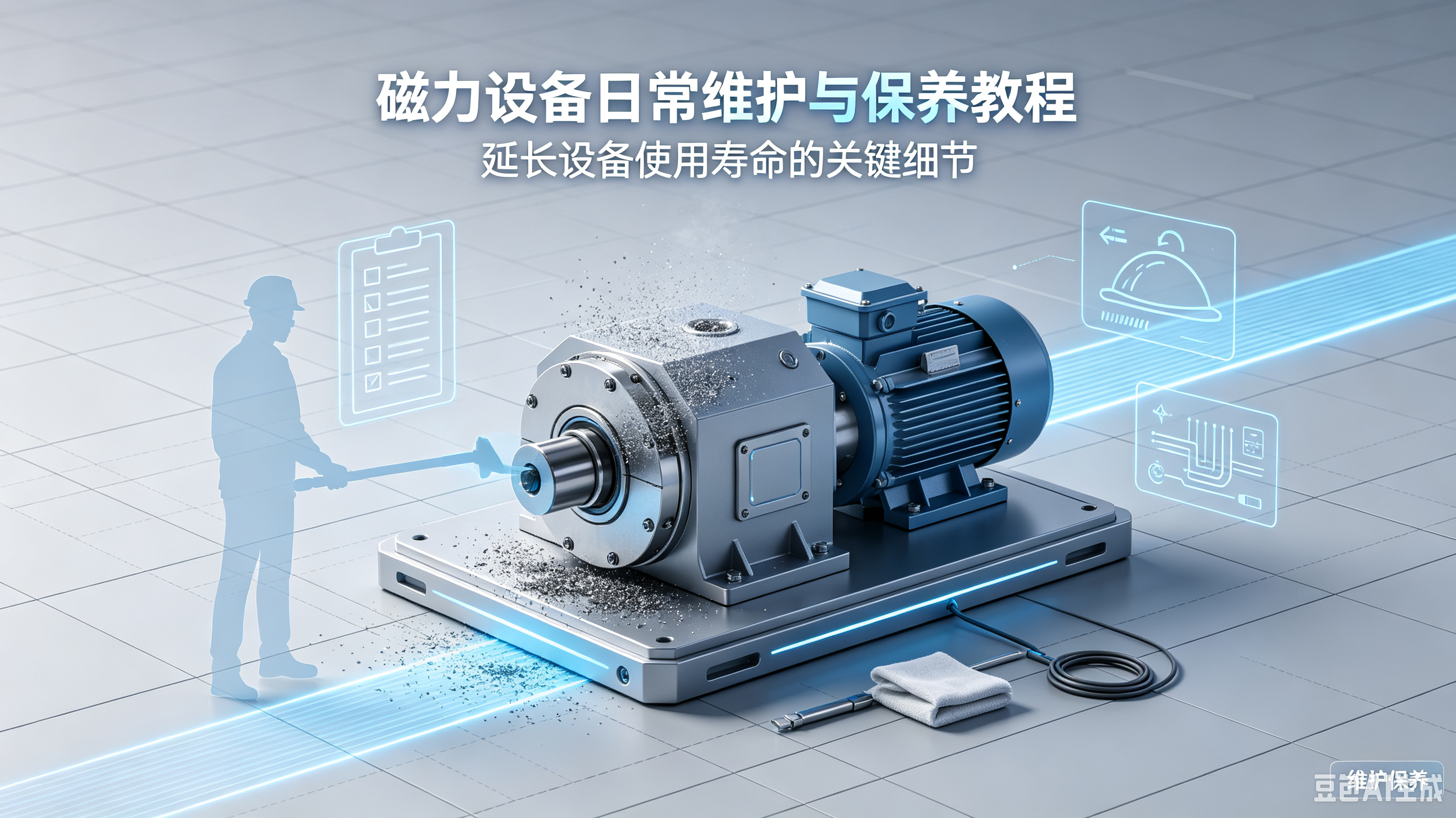 永磁除铁设备维护保养教程，延长设备使用寿命